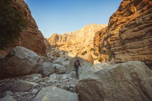 Red Wall Hike in Wadi Naqab Ras Al Khaimah UAE