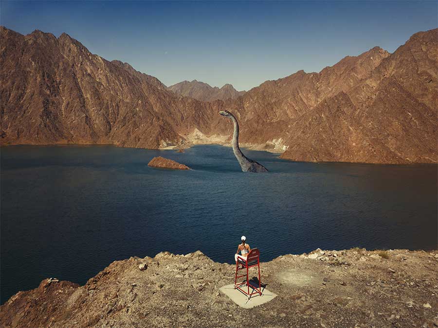 best things to do in hatta ultimate guide including hatta dubai hiking dam woman sitting on lifeguard chair