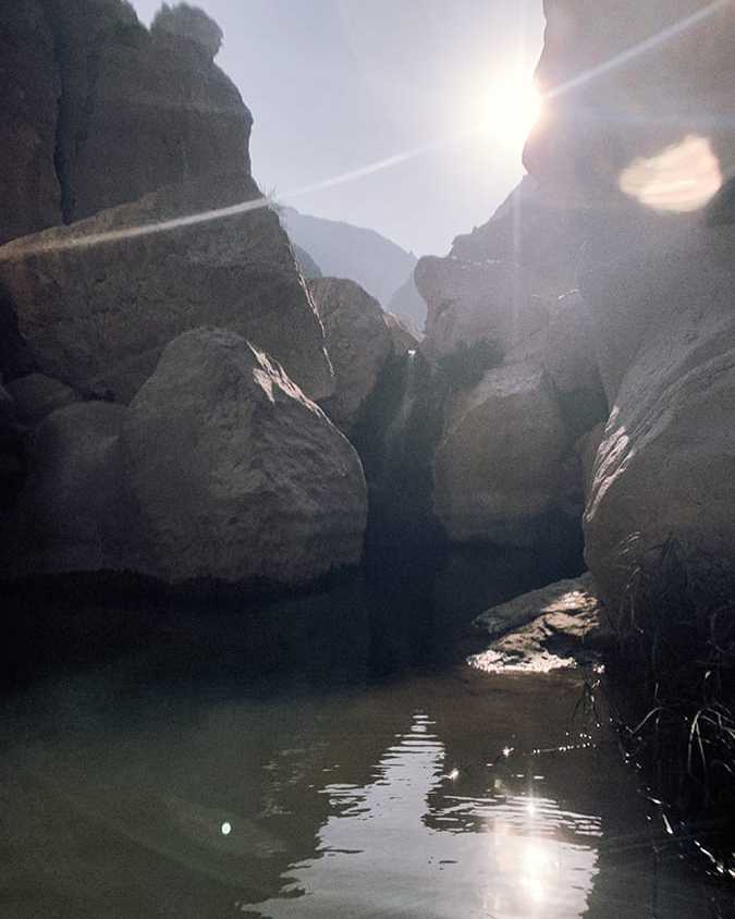 fourth pool wadi shab