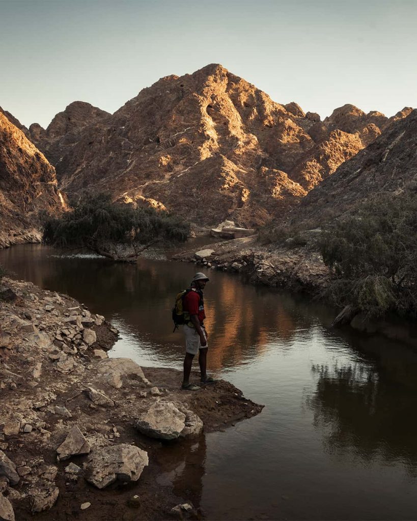 Dahir -Al Henna (Sulphur) hike in Fujairah, UAE