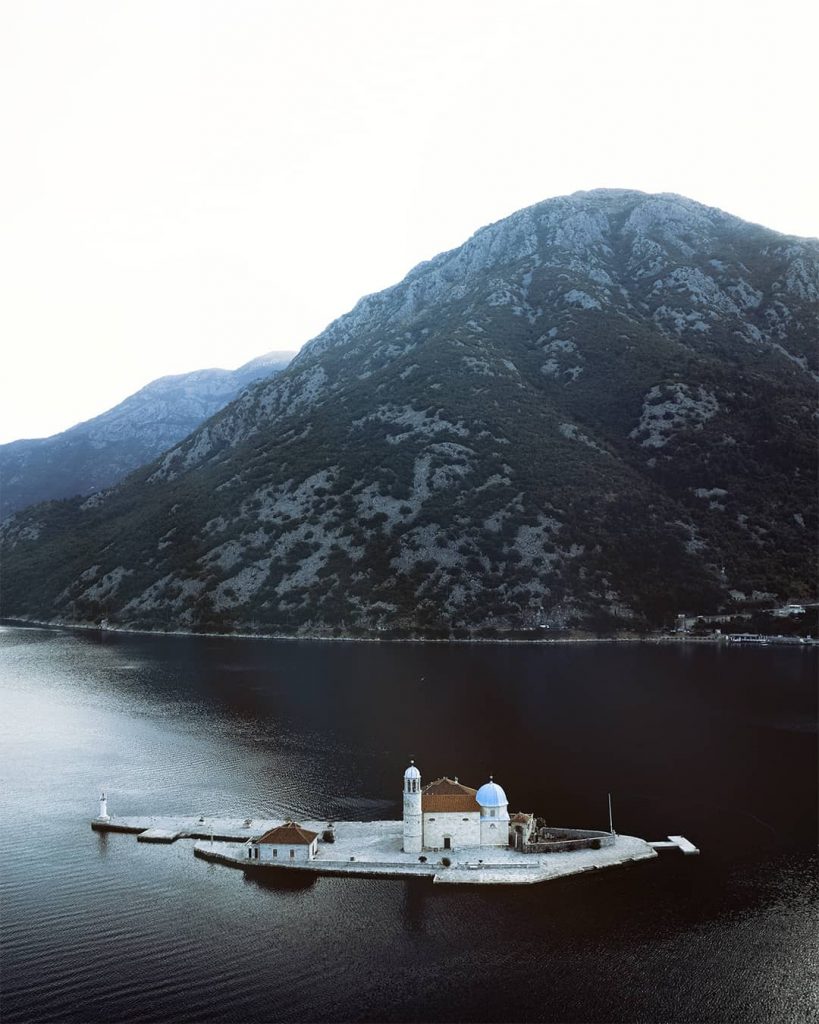 Perast- a must visit place in Kotor May and Montenegro-our lady of the rocks church