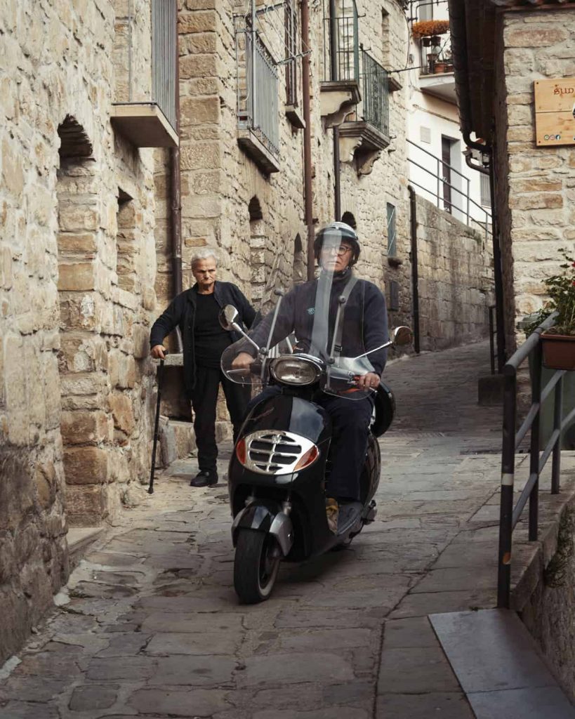 motorbike in italy