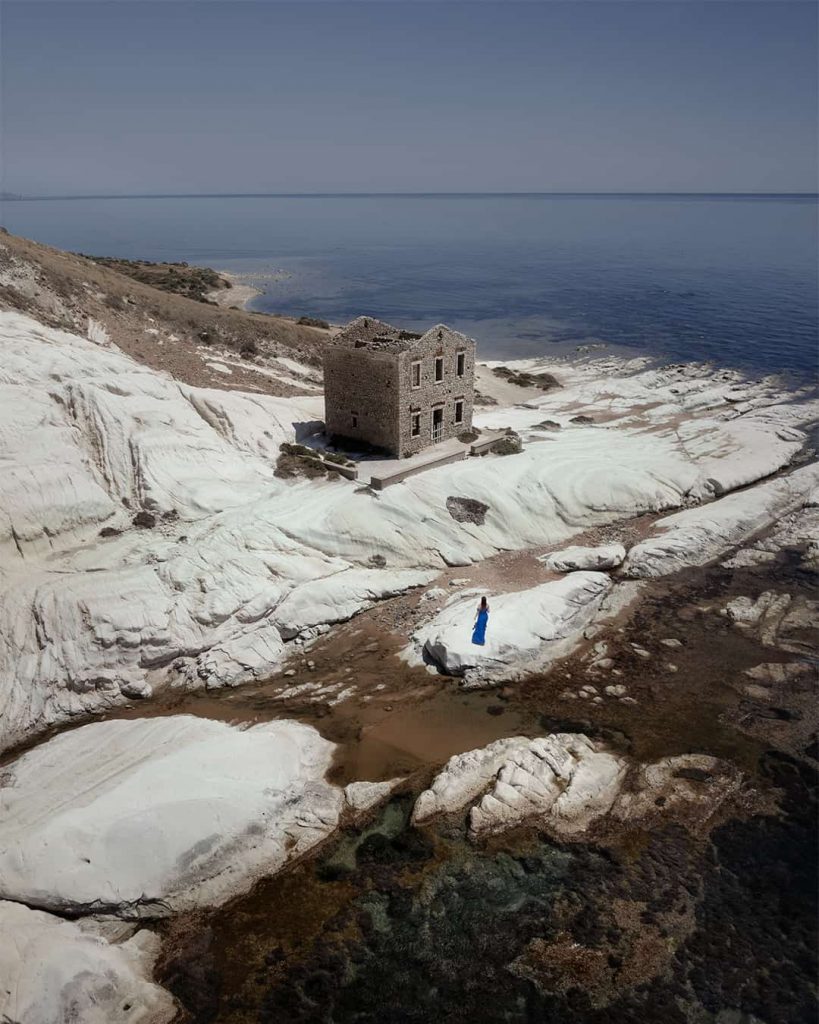 Pinta bianca is one of the most beautiful coastal towns in Sicily