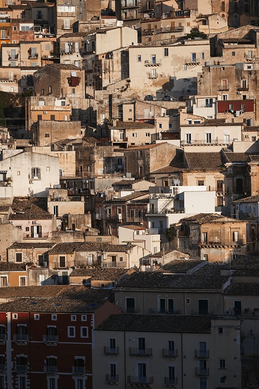 ragusa ibla old town in sicily