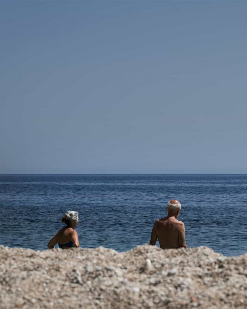 Zingaro nature reserve hike in sicily, beach