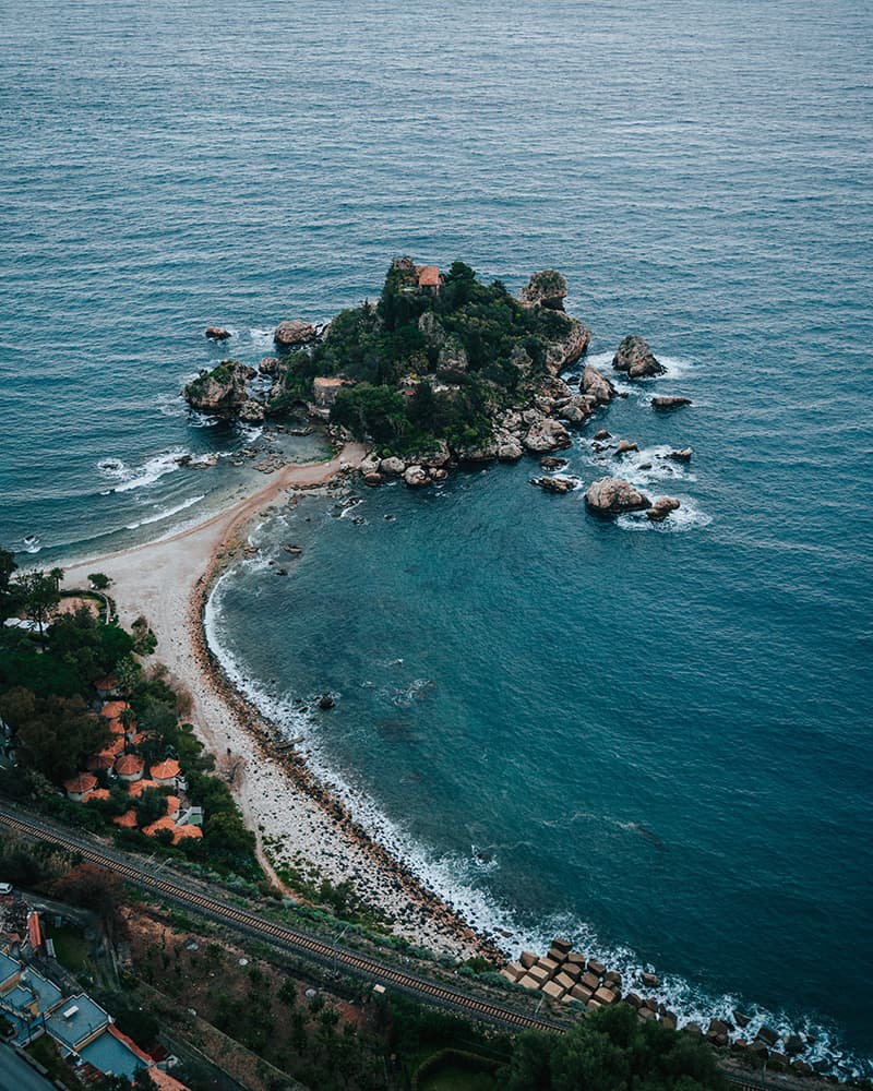 taromina, isola bella is a must visit place when in sicily