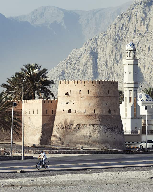 Khasab castlein Musandam