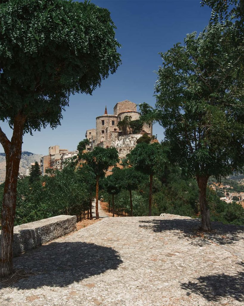 Petralia Soprana medieval town in Sicily