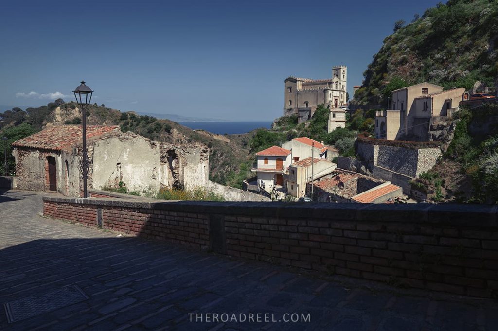 Savoca hilltop town, some Godfather movie scenes were filmed in this small village in Sicily