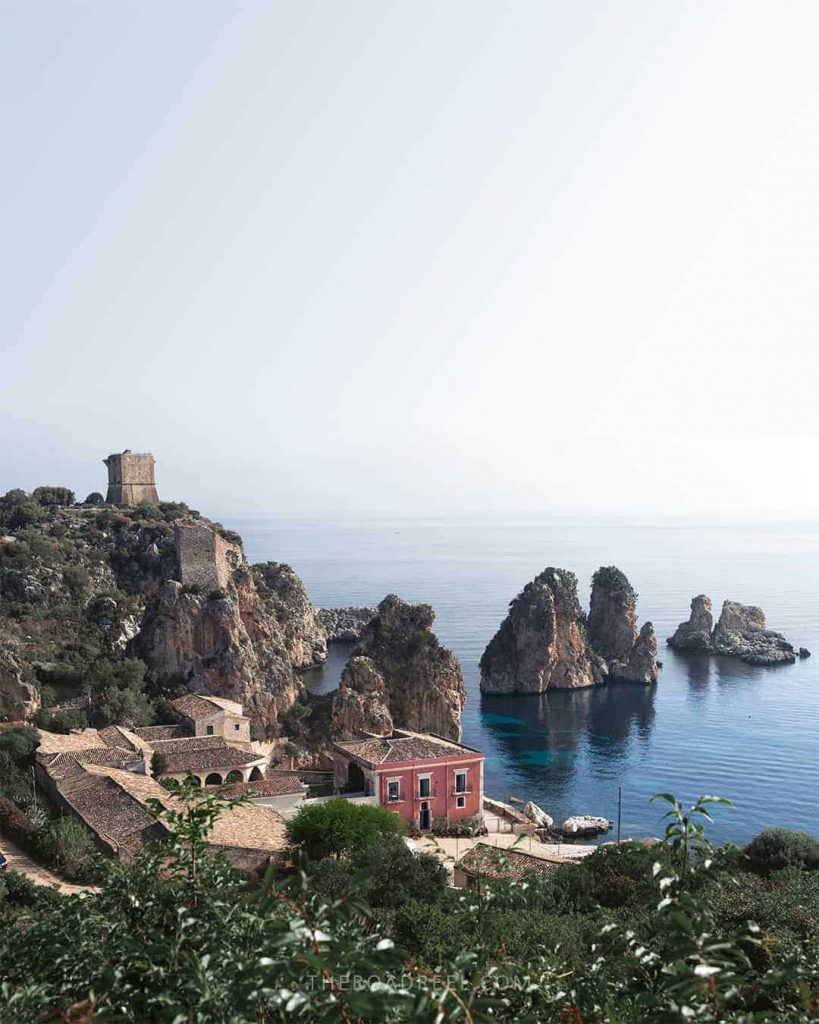 Tonnara di Scopello one of the most beautiful coastal towns in Sicily