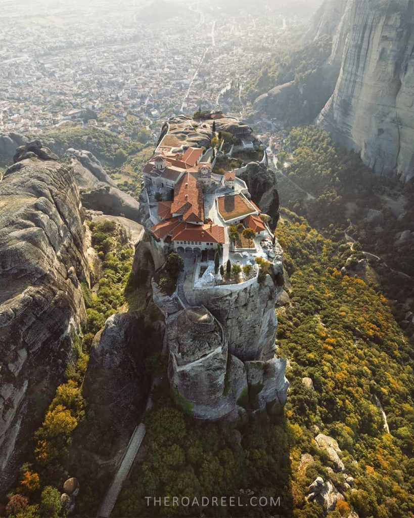 Holly Trinity Monastery from drone