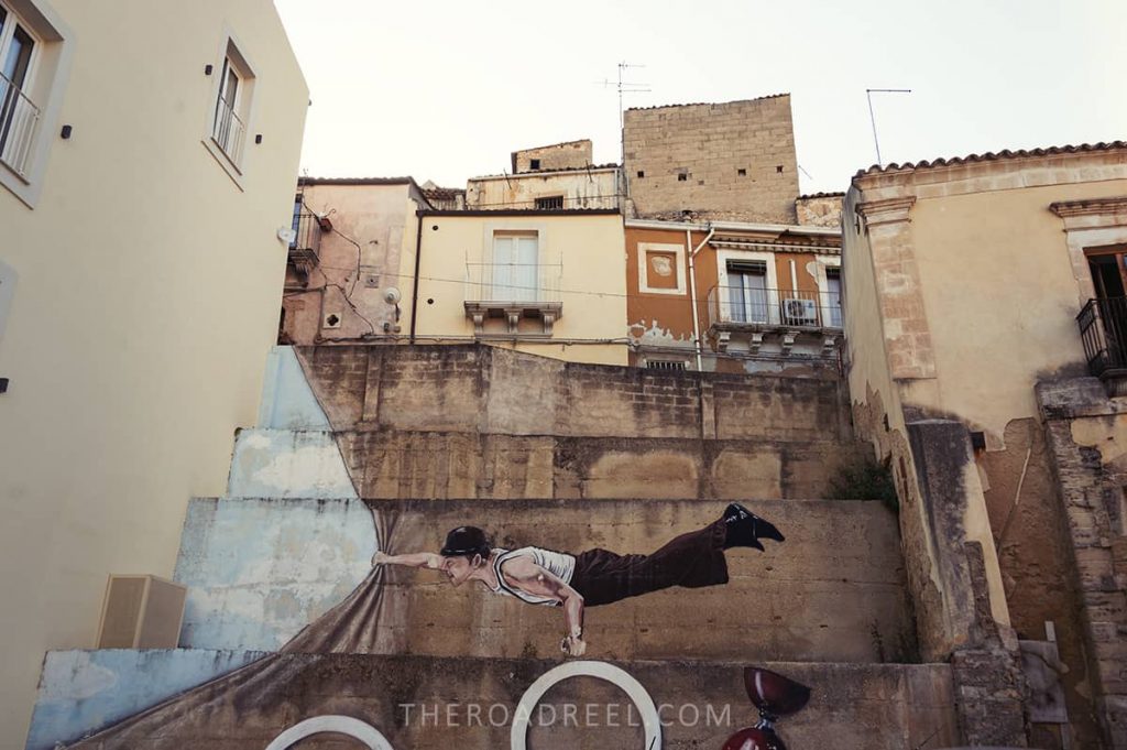 Street art in Ragusa Ibla