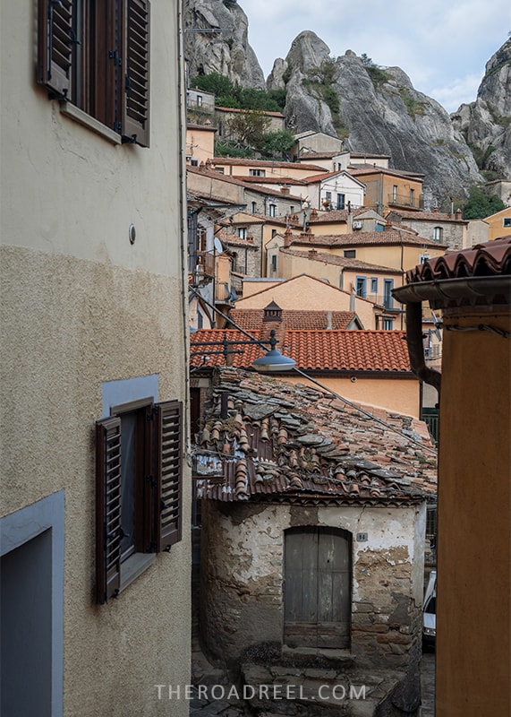 Streets of Castelmezzano, Basilicata Italy