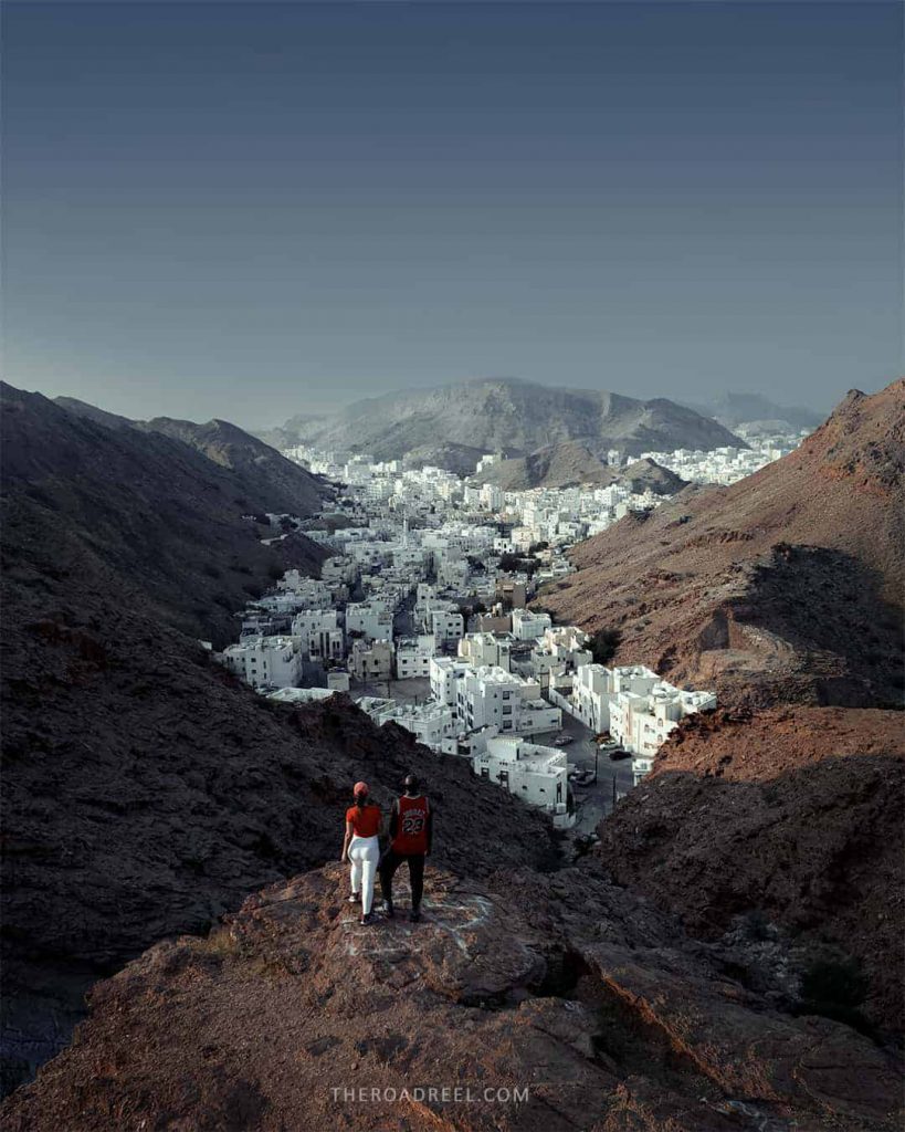 Ruwi viewpoint, Muscat, Oman