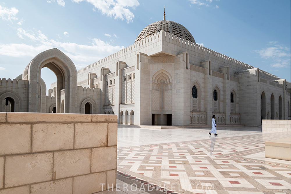 Sultan Qaboos Grand Mosque is one of top places to visit in Muscat, Oman