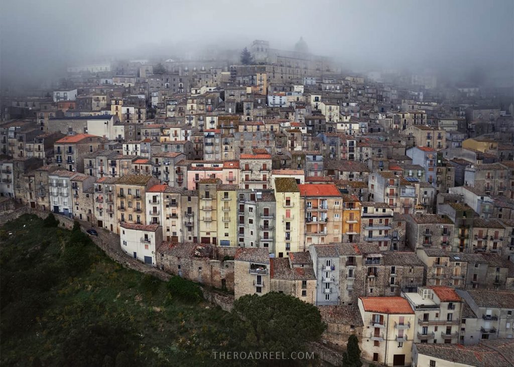 Gangi- mysterious Madonie mountain town in Sicily