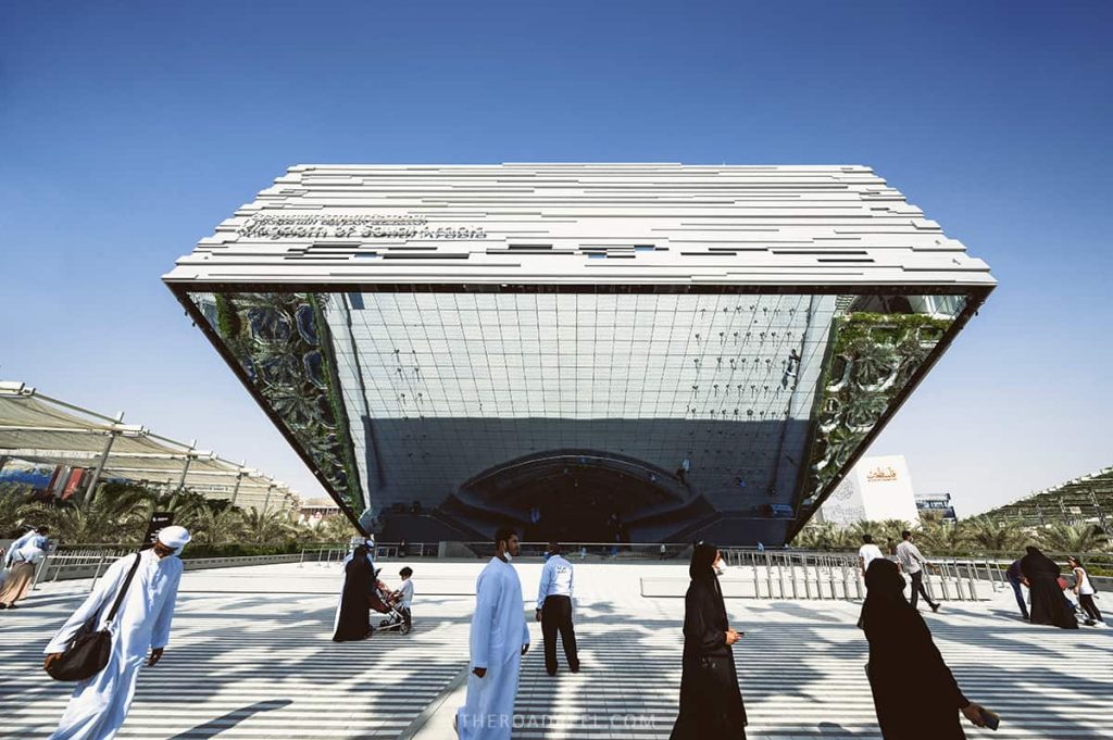 Expo City: Saudi Arabia pavilion is one of the remaining Expo 2020 pavilions that you can visit