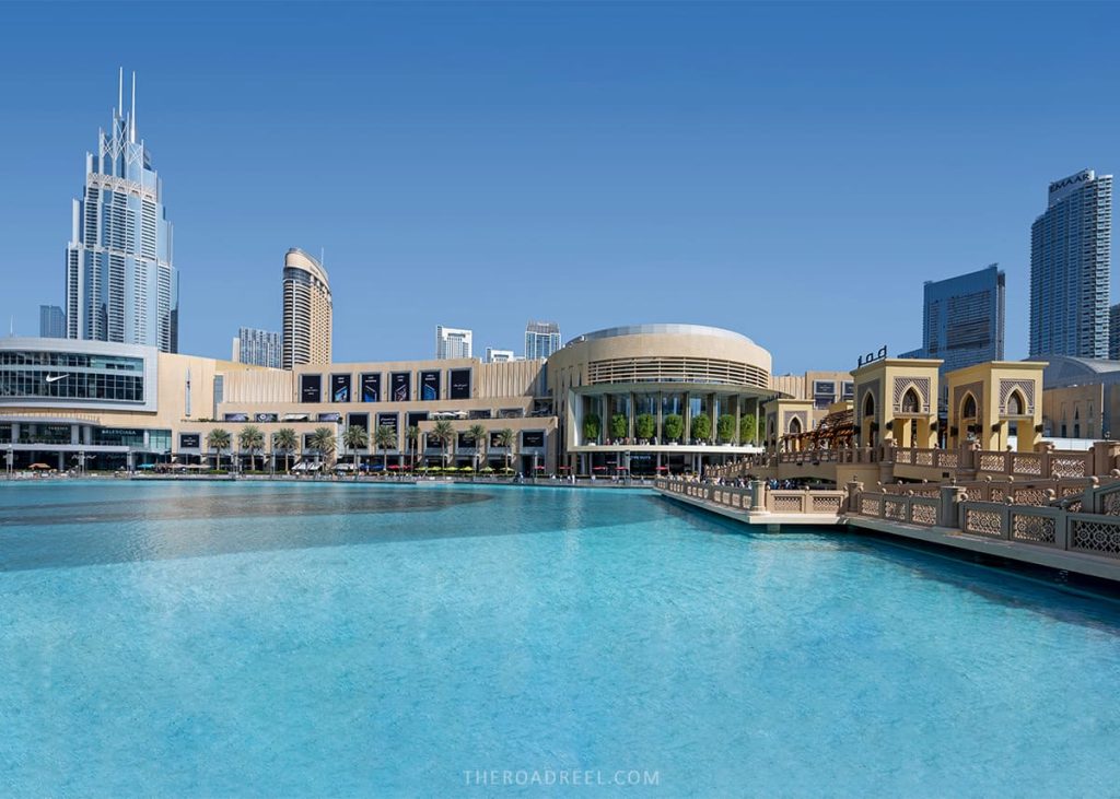 Dubai in 7 days: Dubai Mall from Souk Al Bahar side