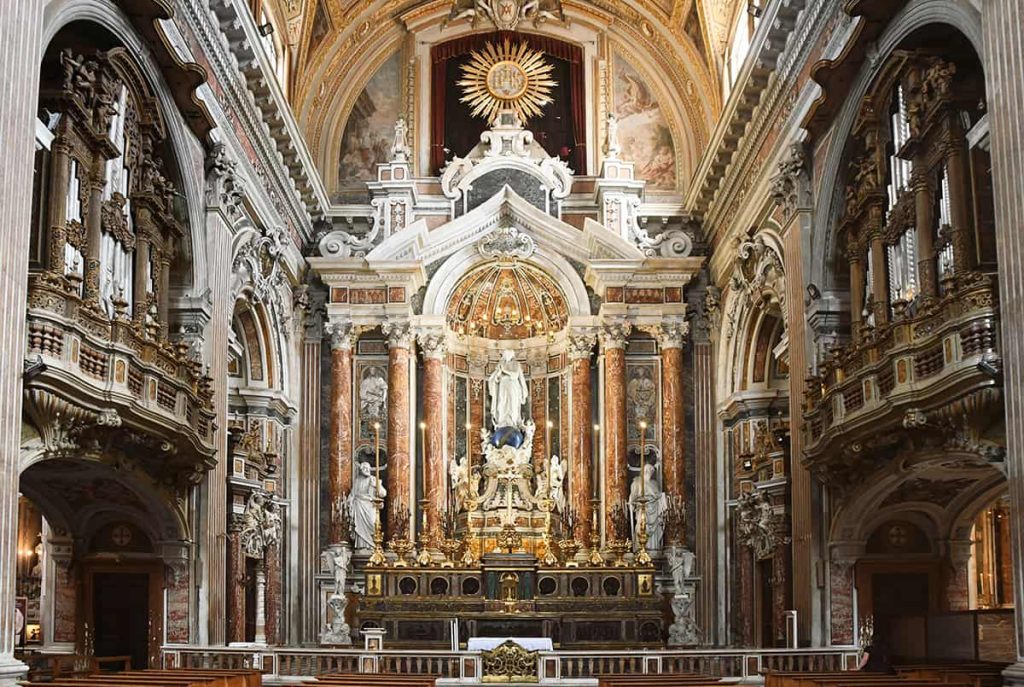 Chiesa Gesù Nuovo Naples Italy