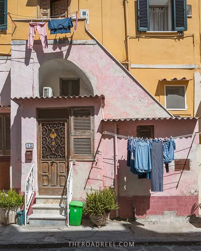 Streets in Procida