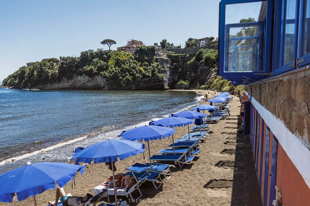 Beaches in Procida-Spiaggia di Chiaia beach