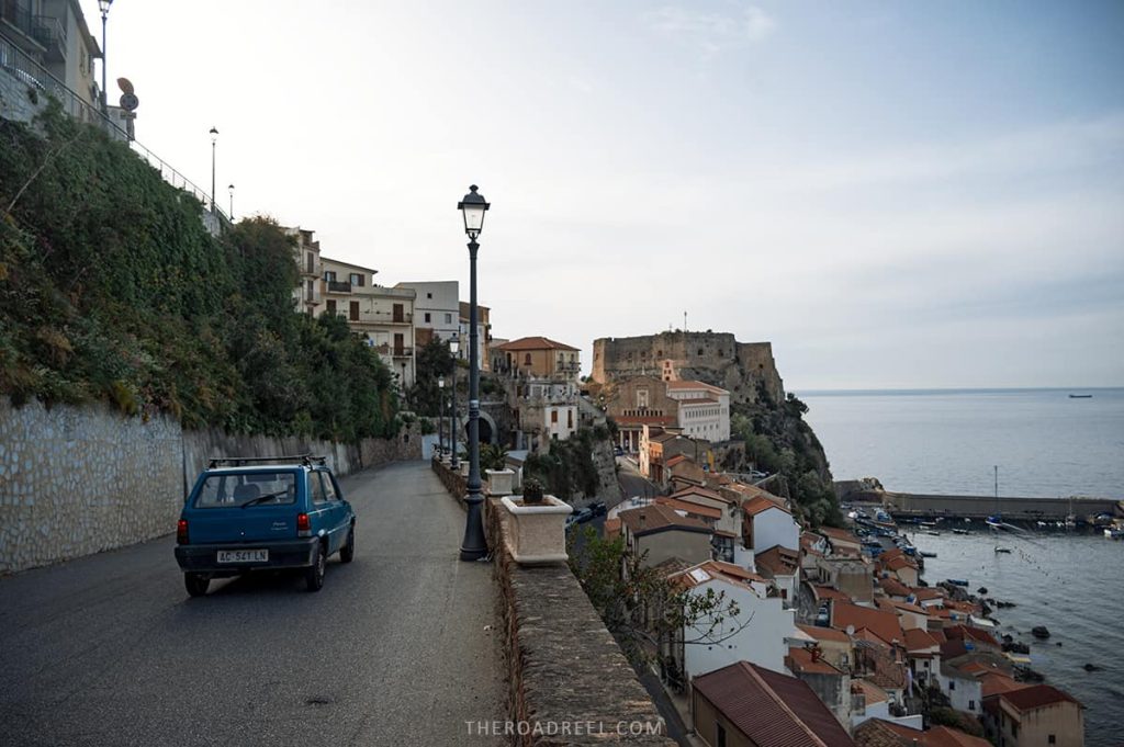 Streets in Chianalea, Scilla, Italy