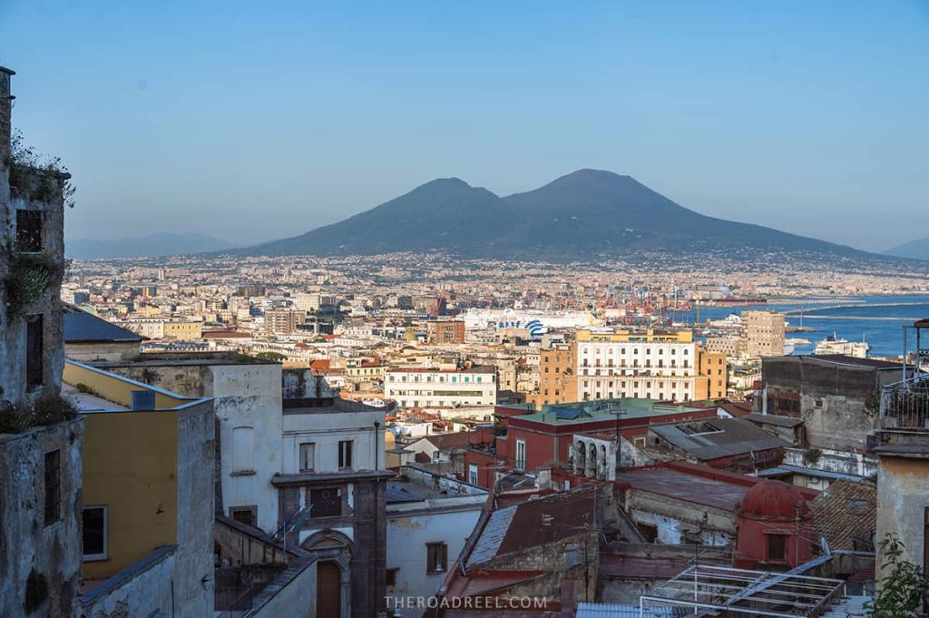 Reasons to visit Naples, Italy: you can go hiking around the crater of Mount Vesuvius