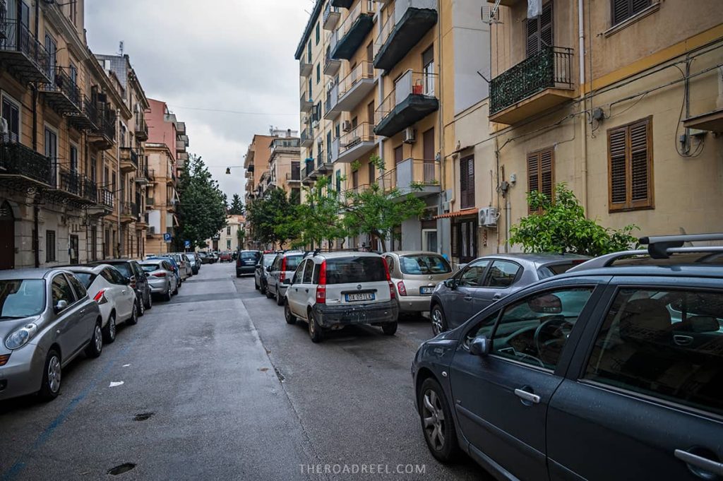 Double parking in Palermo at its best