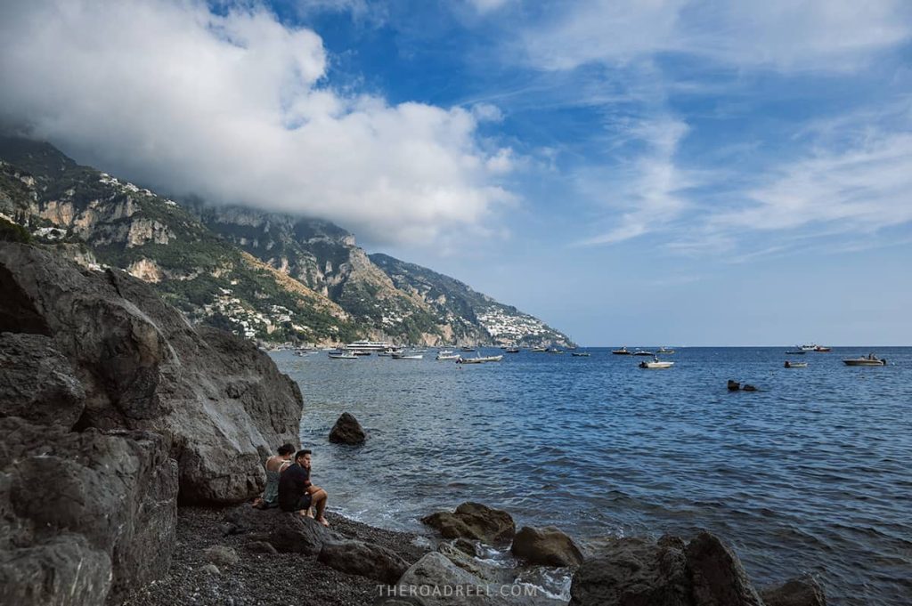 Fornillo beach in Positano