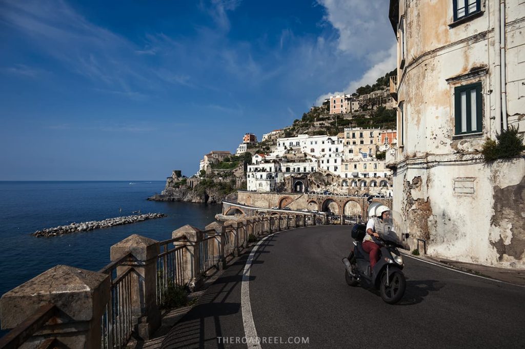 Bruno Catalano's Fragmented Travelers Visit the Amalfi Coast