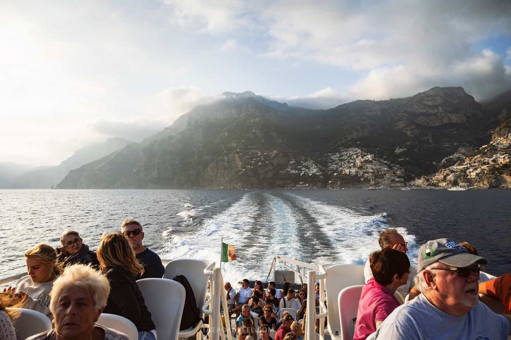 Baples to Amalfi Coast: ferry from Positano to Amalfi