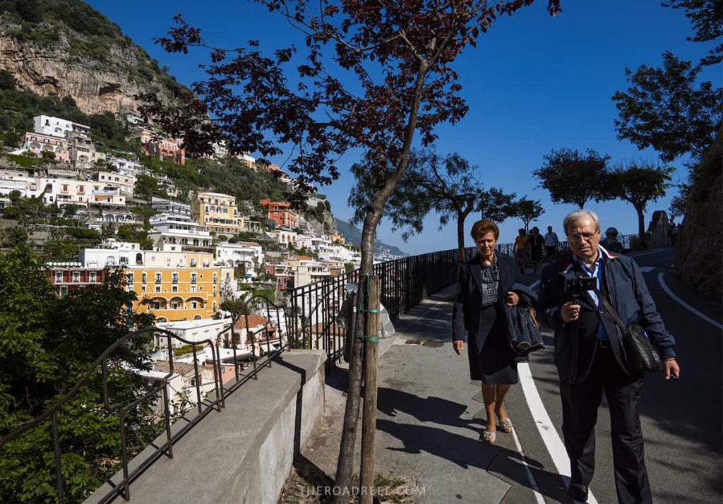 amalfi coast, positano town