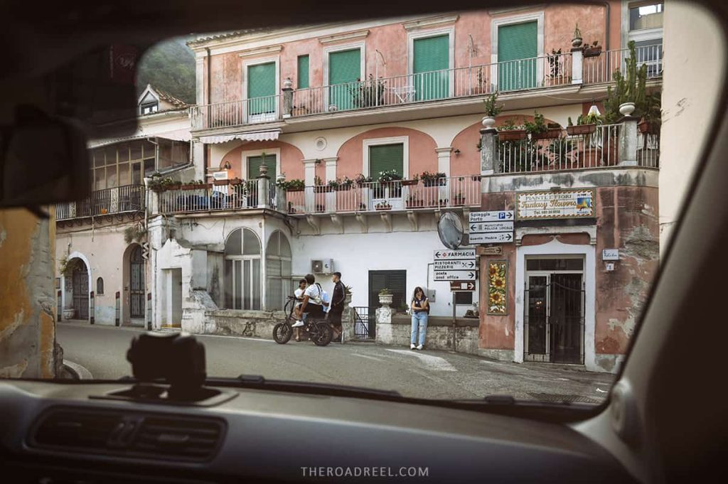Naples to Amalfi Coast by car